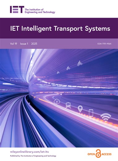 IET Intelligent Transport Systems  Call for Papers Artificial Intelligence in Intelligent Transport Systems: Optimizing Traffic Flow and Road Safety