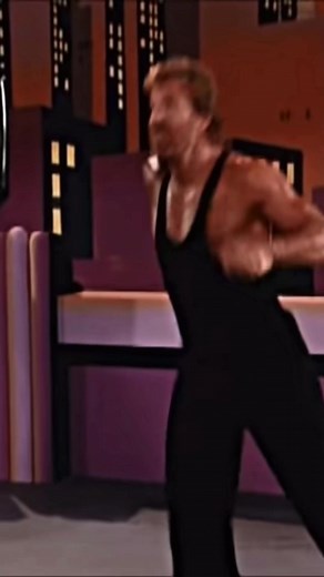 Chuck Norris Late 50s Martial Arts Skills Displayed