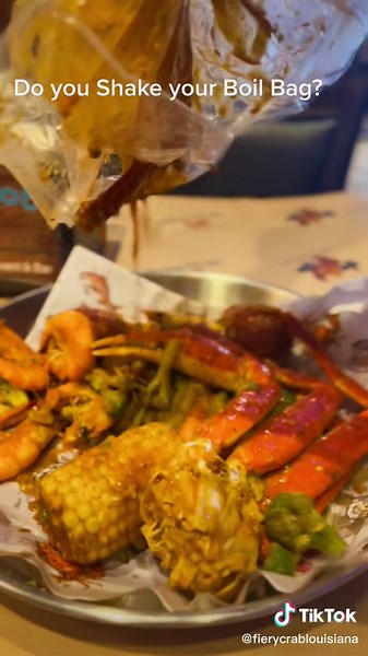 Shake On with a Fiery Crab Seafood Bag