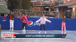 ȘTIRILE MONDO TV - START LA PATINAJ PE GHEAȚĂ! | Mondo TV