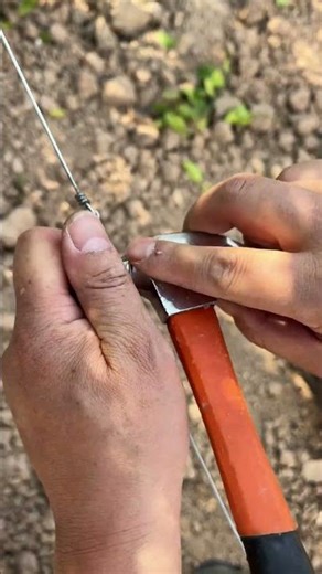 WOW, Simple Wire Tension With A HAMMER.