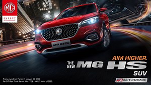 7.9K views · 130 reactions | Hit your stride and aim higher with the extraordinary MG HS SUV starting at P1,158,888.00, OR drive it home for as low as P28k Down Payment! Get a head start. Reserve now. #MGPhilippines #ExpectExtraordinary Promo runs from March 15 to April 30, 2022. Per DTI Fair Trade Permit No. FTEB-138827. Series of 2022. | MG Philippines | Facebook