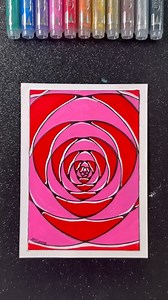 Turning simple marker lines into beautiful visual art