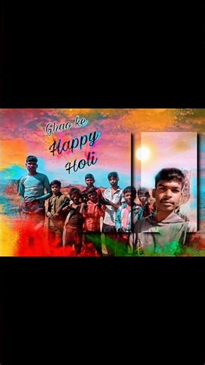 is postr ka nam gav ke Happy holi 💞🎭 #love #india