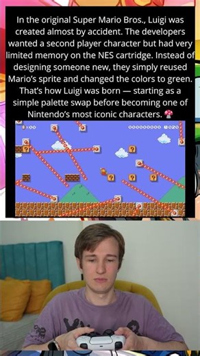 The Secret Behind Luigi’s Creation