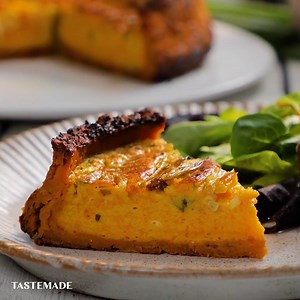 Fact: every quiche should have a sweet potato crust. 🍠 Make our Sweet Potato Quiche 👉 https://bit.ly/3fL5ZGV | Tastemade UK