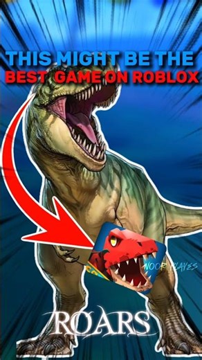 BEST Adventure Game on Roblox🔥🥀 #roars #robloxshorts #roblox #jjs