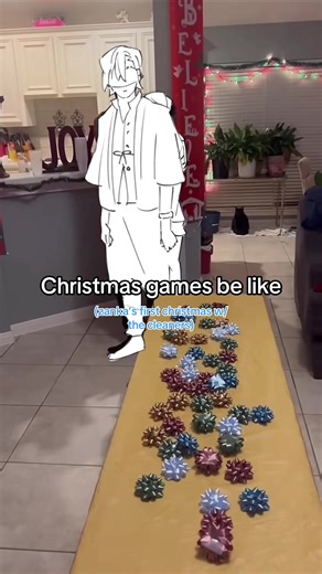 it was so zanka that i had to draw it #gachiakutanime #christmas #zanka #riyo #enjin original from @/flexfoundation