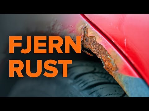Sådan fjerner du rust | AUTODOC tips