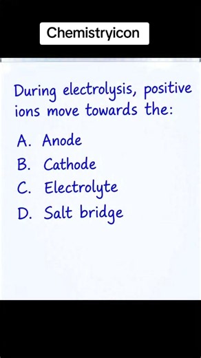 🧪⚡ MCQ SERIES | BASIC CHEMISTRY ELECTROCHEMISTRY! Think you know the basics? 👀 Put your chemistry knowledge to the test with this quick MCQ challenge! 🧠🔬 ⚡ Electrochemistry 🧪 Basic Chemistry 📚 Concept-based questions Drop your answer in the comments 👇 Don’t peek at anyone else’s answer! 😏 Like ❤️ | Share 🔄 | Follow ➕ #MCQSeries #ChemistryMCQ #BasicChemistry #Electrochemistry #Chemistry