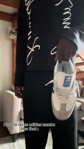 how to lace adidas samba #foryoupage #pourtoi #fyp #tuto #samba | adidas samba