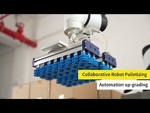 Flexible Collaborative Robot for Safe & Efficient Carton Palletizing