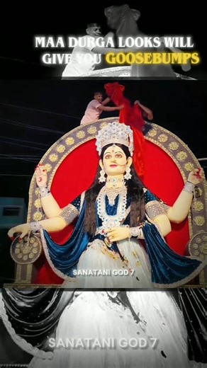 Divine beauty of goddess durga😍🚩 #shorts #hinduism #hindugod #sanatanisanskriti