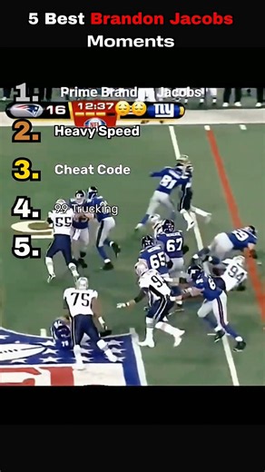 Brandon Jacobs 5 Best Truck Sticks & Big Runs