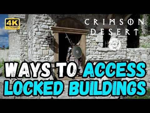 Crimson Desert: The Worst Lock System I've Ever Seen 🔒 4K 60FPS #crimsondesert #rpg