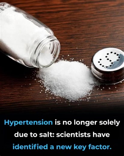 High Blood Pressure Has a New Culprit …And It’s Not Salt FIND OUT MORE IN THE COMMENTS ⬇️ | Feedy Fact Tech