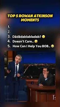 Top 5 Rowan Atkinson Moments That Left Everyone Laughing