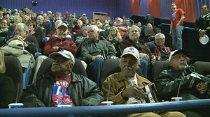 Red carpet rolled out for WWII vets