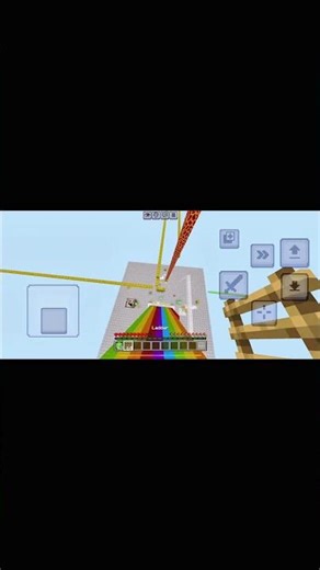 Minecraft Slime block + Ladder MlG 🔥🔥 #viral #shorts #gaming