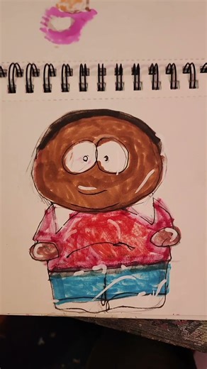 drawing fat Albert characters in different art styles #fatalbert