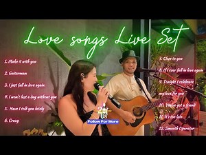 Love songs Live Set - 2 of Us Acoustic | Owen Bofill & Shine Labajo