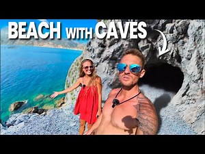 Nudist Beach Caves Hike & the Best Views | Plakias Beach Crete