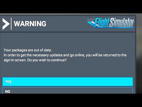 "Your packages are out of date" FIX | Microsoft Flight Simulator 2020
