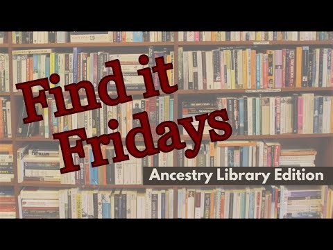 Ancestry Library Edition