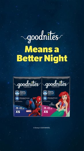 159K views | For nighttime accidents they can't control, Goodnites help kids stay dry overnight. | Goodnites | Facebook