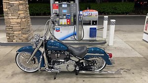 9.4K views · 814 reactions | 2021 Softail Heritage Newest Long Beach Custom Baggers Build | Long Beach Custom Baggers | Facebook