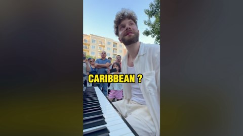 Everyone stops when this 15-year-old starts playing