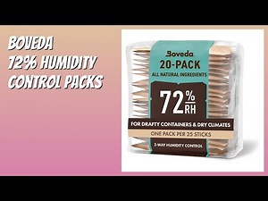 REVIEW (2026): Boveda 72% Humidity Control Packs. Features