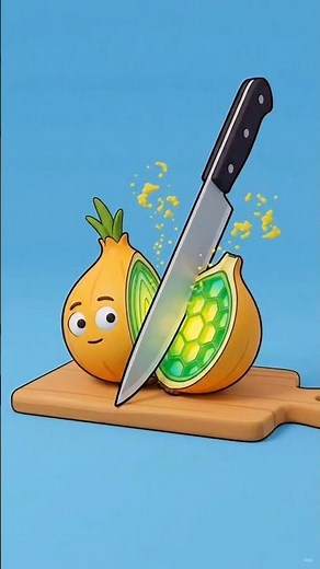 Why Cutting Onions Makes You Cry 😭 (And How to Stop It!) #healthfacts #shorts