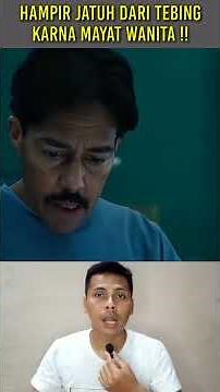 Almost died falling off a cliff because of a woman's corpse‼️#shorts