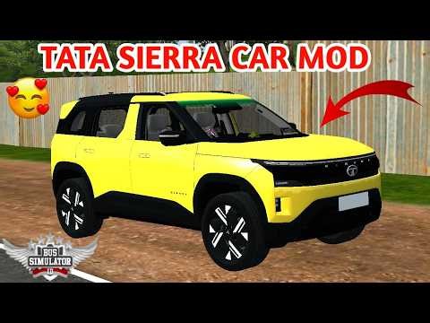 🎉🥳🔥 Download All New TATA SIERRA CAR MOD For Bus Simulator Indonesia