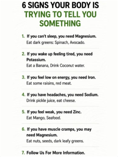 6 Signs Your Body Is Low on Essential Nutrients