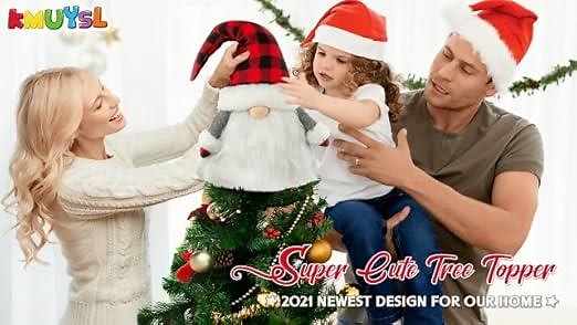 christmas tree topper gnome decorations