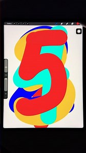 Learn Numbers 123456789 | Fun & Colorful Counting, Drawing for Kids 🎈🔢 #Shorts