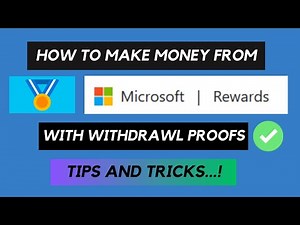 How to Make Money with Microsoft Rewards -Tips, Tricks & Withdrawal Proofs || Microsoft Rewards
