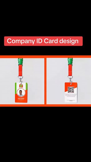 Creative Company ID Card Design Ideas for Your Business