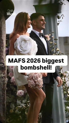 After weeks of whispers, denials and mounting speculation, Daily Mail can reveal that Brook Crompton is the bride accused of secretly reconnecting with her ex while still part of the experiment, and now pregnant. #fyp #mafs #mafsau #realitytv #australia | Daily Mail Australia