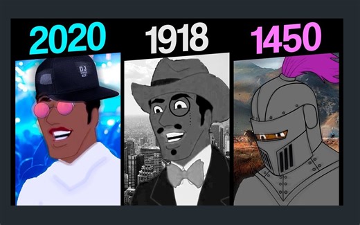 ballin meme但是风格逐渐变老[animan studios]