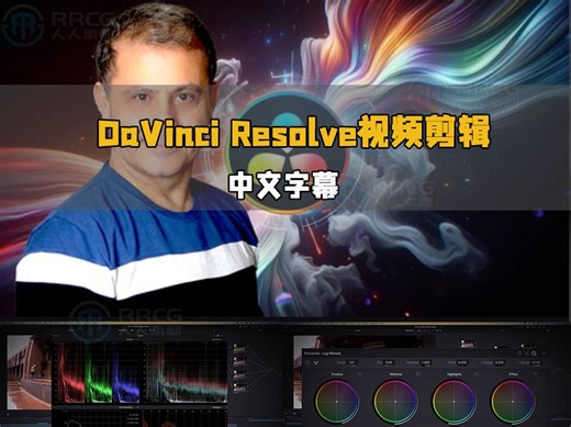 【中文字幕】DaVinci Resolve达芬奇视频剪辑从入门到精通视频教程