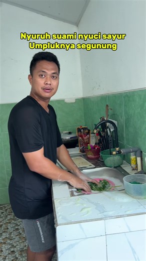 Nyuruh suami cuci sayur malah kaya nyuci baju dikucek | shinta rona