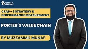 CFAP 03 SPM by Muzzammil Munaf | Porter's Value Chain | IQ School of Finance