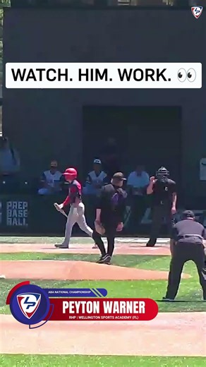 The word is officially out on Peyton Warner. The WSA righty fanned 11 vs. ABA champ Georgia Premier