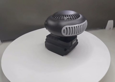 Battery Powered Space Heater, 2026 New Battery Operated Heater for Indoors Car, Portable Car Window Defroster with Anti Tilt Design, Long Lasting Heating & Quiet Operating for Cars Office (1*Battery)