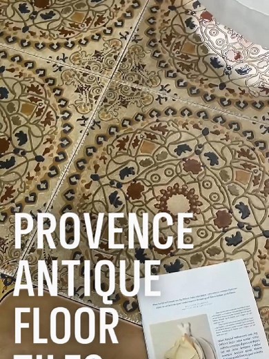 Step into timeless European charm. 🤍 Introducing Provence Antique Floor Tiles — inspired by classic French interiors and old-world craftsmanship. Ornate patterns. Soft, aged tones. A warm, lived-in look that adds character and storytelling to any space. Perfect for heritage homes, boutique hotels, cafés, villas, and design-led projects. Every tile feels like a piece of history beneath your feet. Because some designs never fade. For specifications, dimensions, pricing, or customization details,