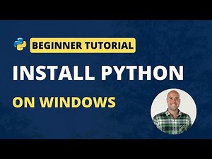 How to INSTALL PYTHON on Windows 10 (Python Beginner Tutorial) | jcchouinard.com