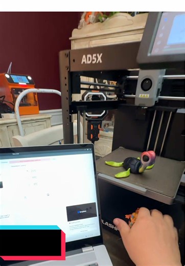 Flashforge AD5X 3D Printer #flashforgead5x #3dprinter #highspeed3dprint #multicolor3dprinting #3dprintingsetup